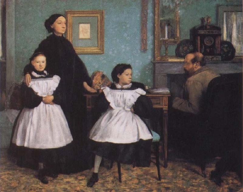 German Hilaire Edgar The Bellelli Family France oil painting art